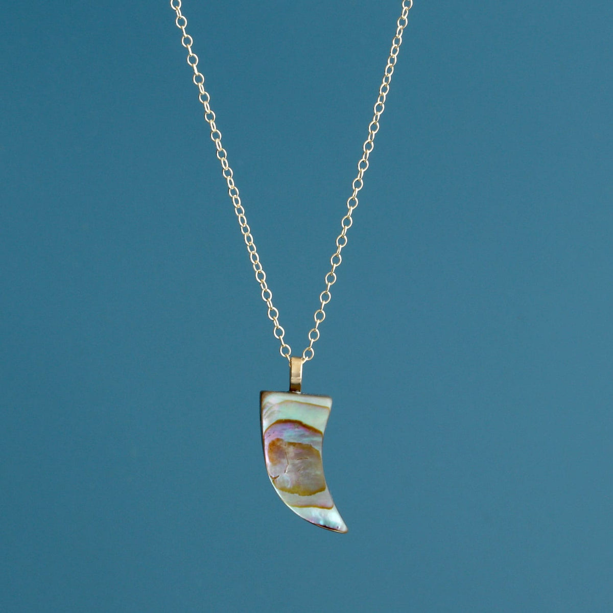 Abalone Tusk Necklace