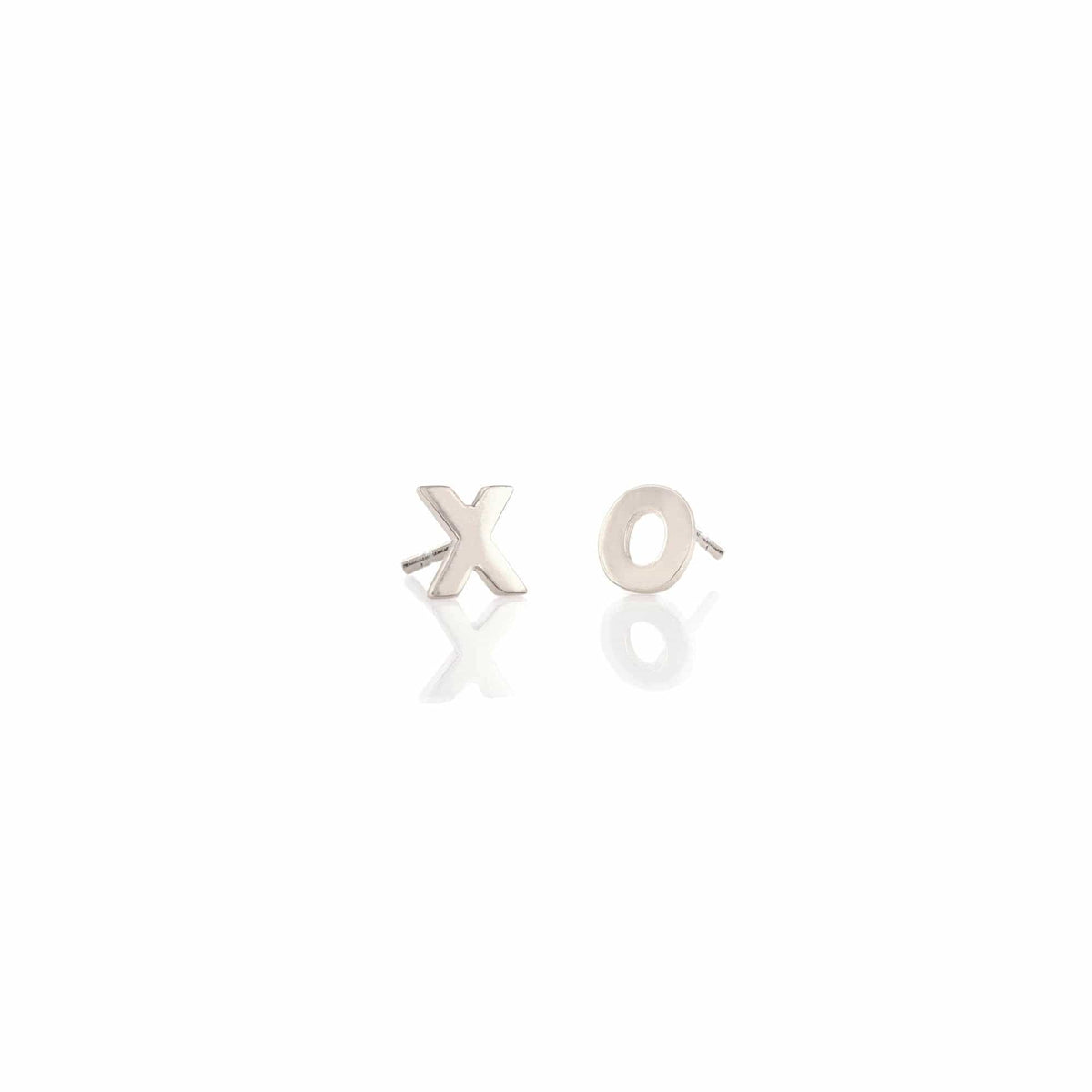 XO Stud Earrings in sterling silver