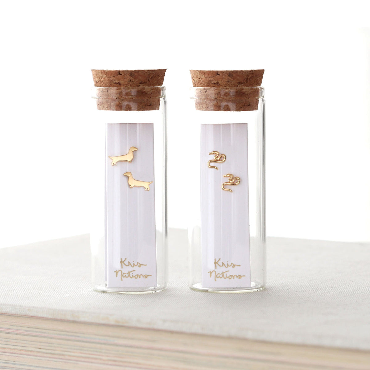 Snake Stud Earrings