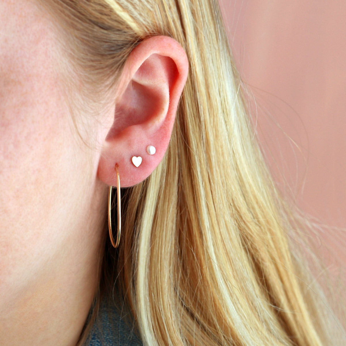Pearl Stud Earrings