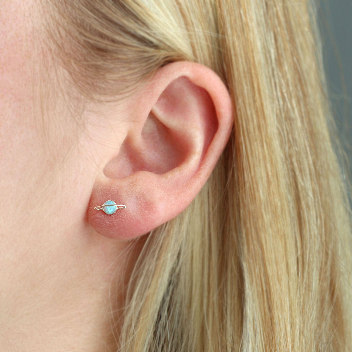 Saturn Stud Earrings