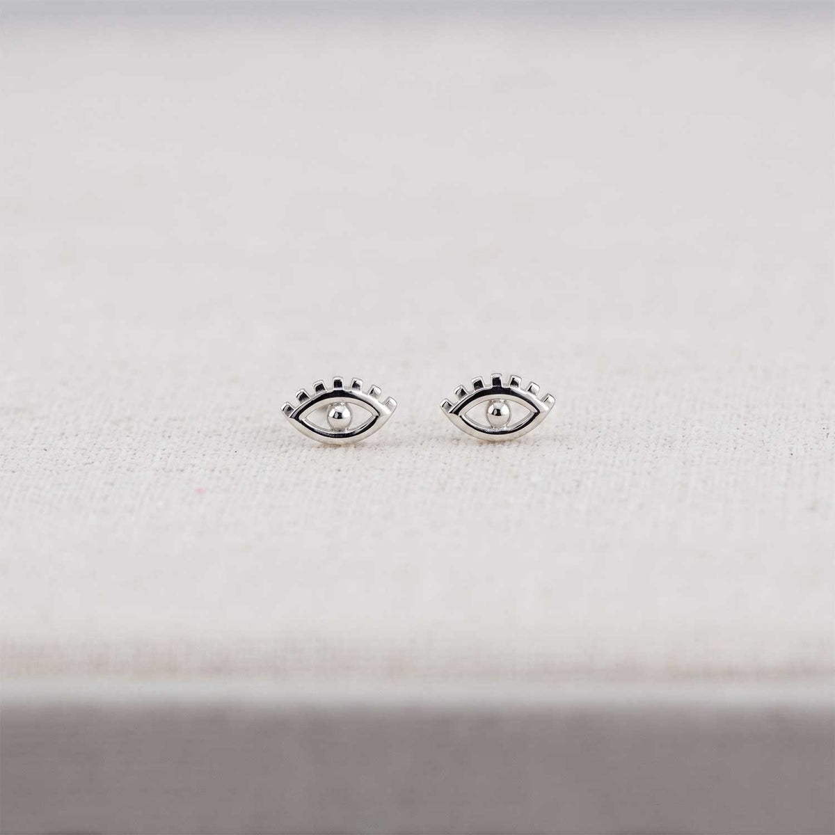 Evil Eye Stud Earrings