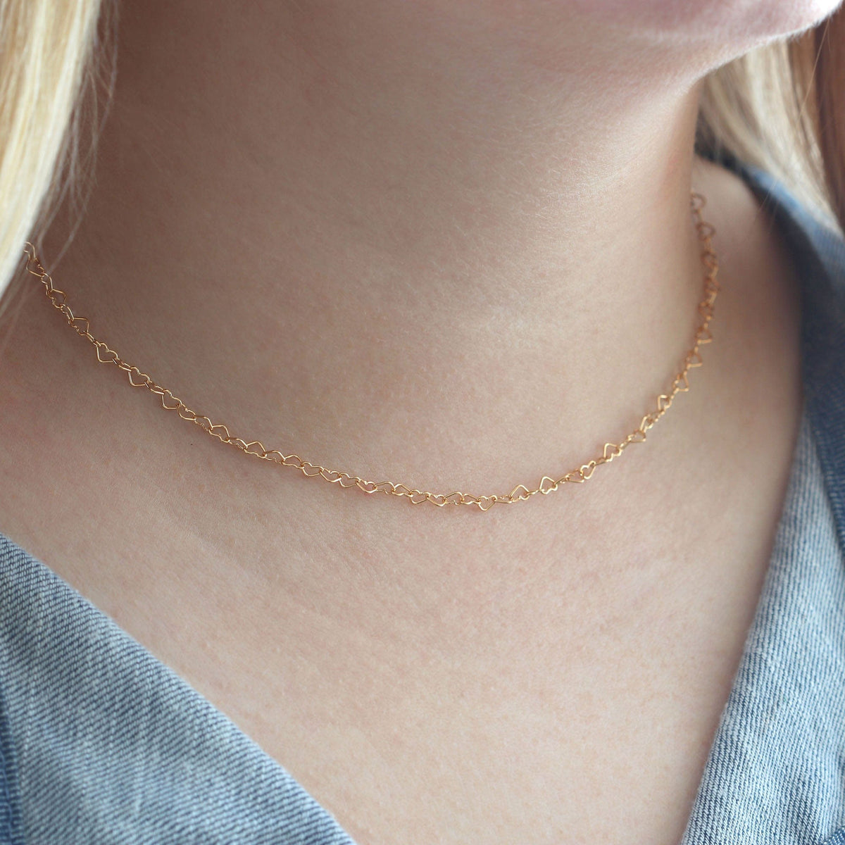 Heart Chain Necklace