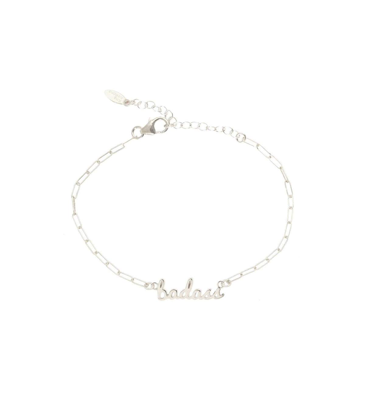 Badass Bracelet in sterling silver