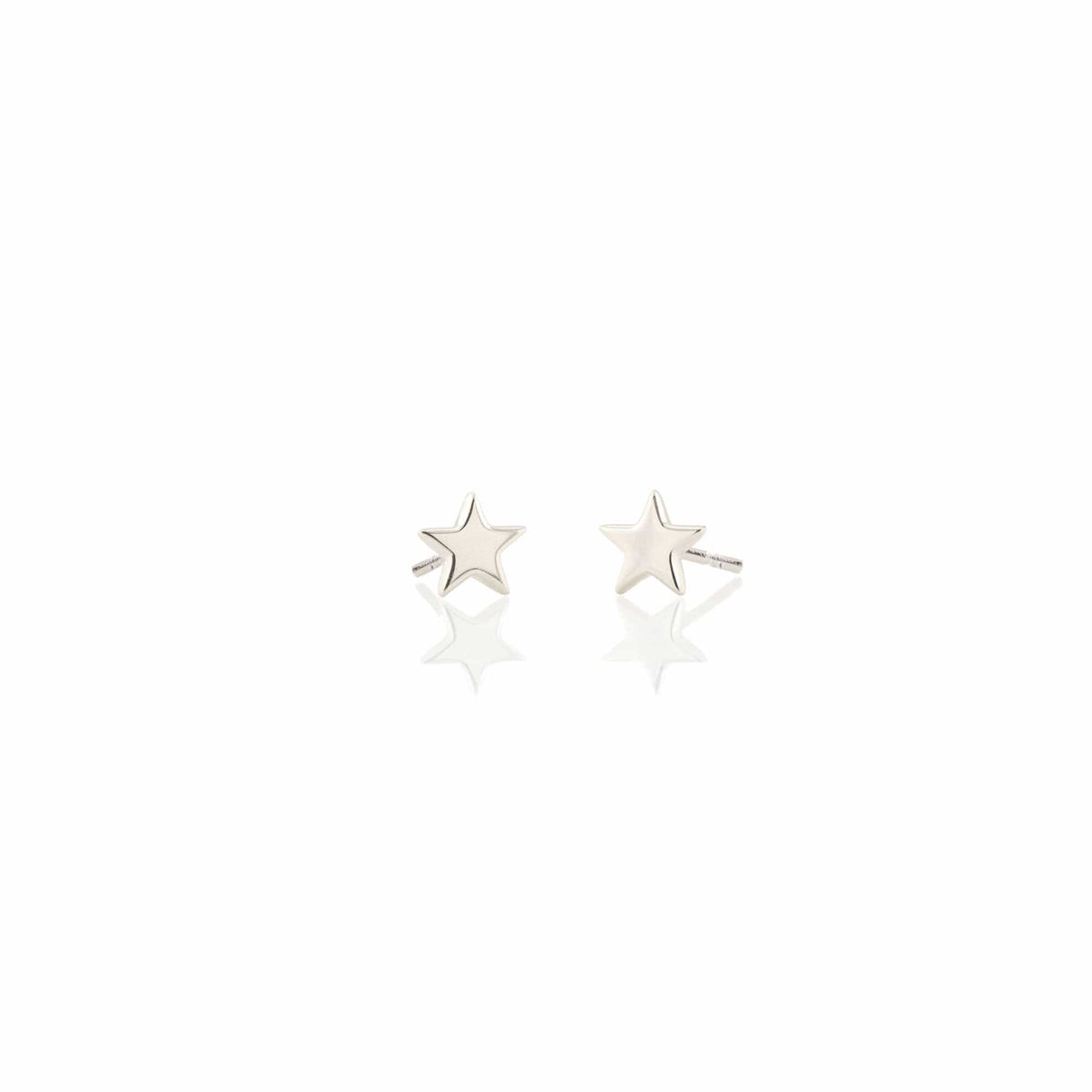 Star Stud Earrings in sterling silver