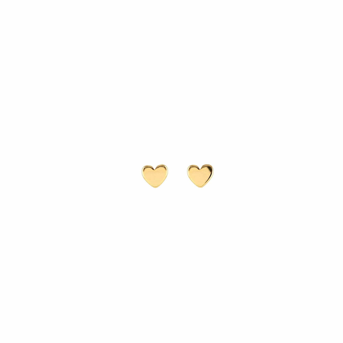 Tiny Heart Stud Earrings