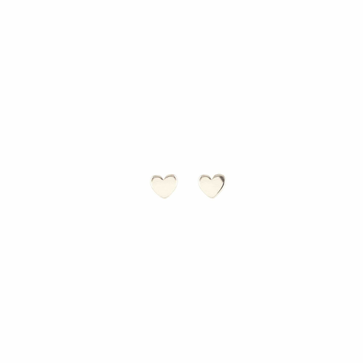 Tiny Heart Stud Earrings